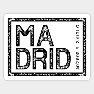 MADRID Sticker